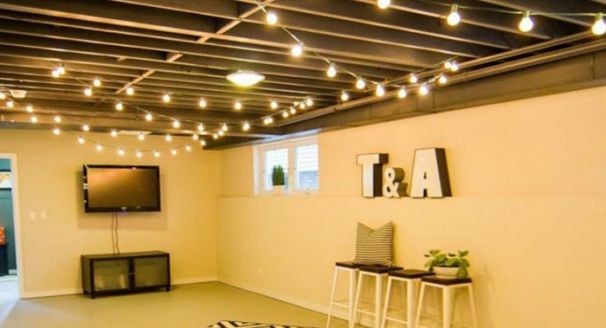 8 Finishing Touches for Your Unfinished Basement | Basement .