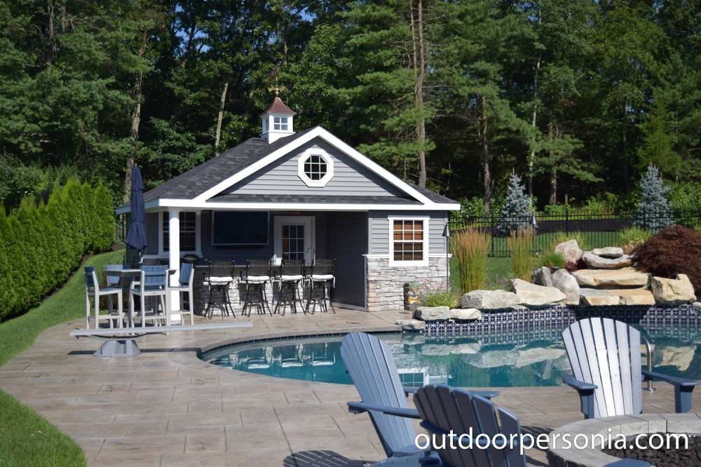 p7 Fantastic pool house designs that make your pool room look great