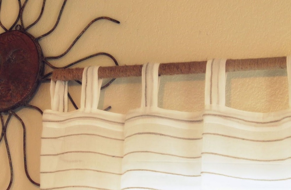 t3 DIY curtain poles that you can actually make in your home