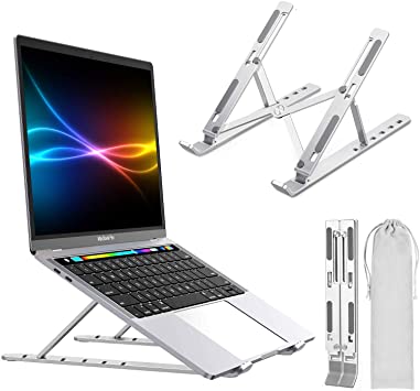Amazon.com: Laptop Stand,PTUNA Portable Adjustable Tablet Computer .