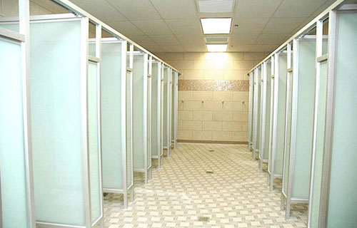 Commercial Glass Shower Doors Enclosures, Stalls, Partitions .