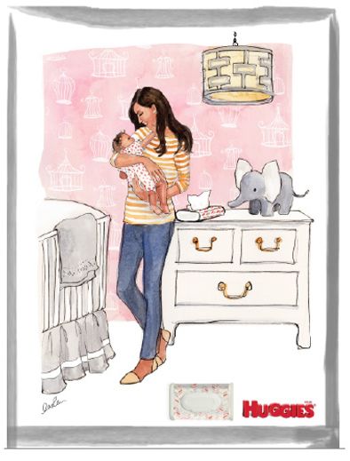 Building the perfect nursery. Part of our @huggies design .