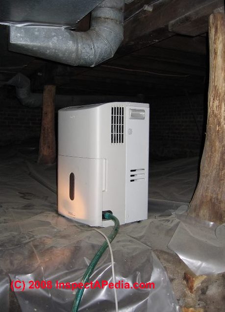Crawl Space Dehumidification: cures for damp crawl areas - Using .