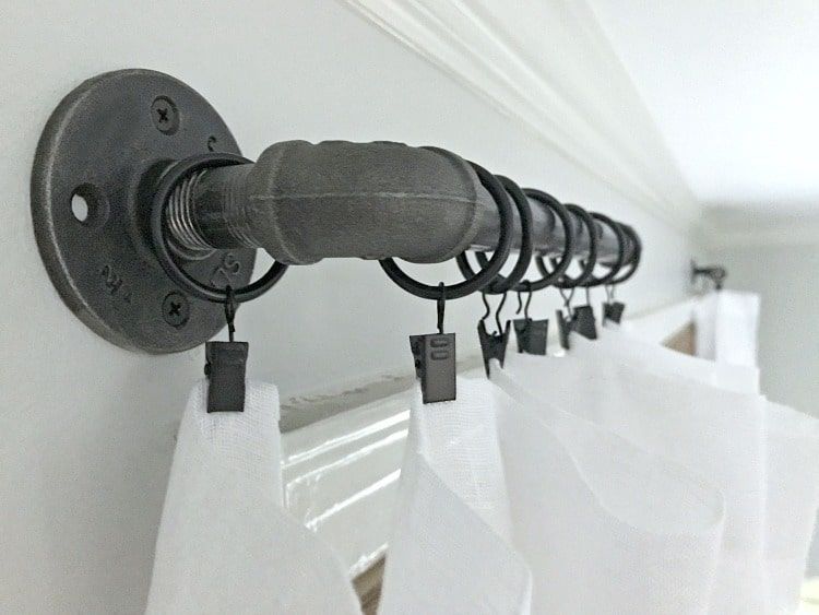 Easy DIY Curtain Rods – Chatfield Cou