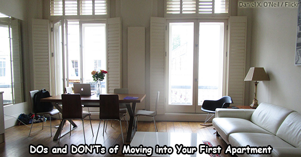 15 Dos and 5 Don'ts of Moving into Your First Apartme