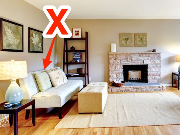 Interior designers reveal the mistakes you're making in a living .