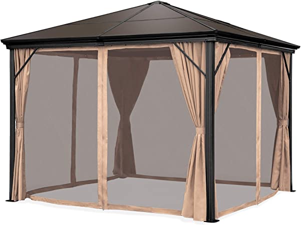 Amazon.com : Best Choice Products 10x10ft Outdoor Aluminum Frame .