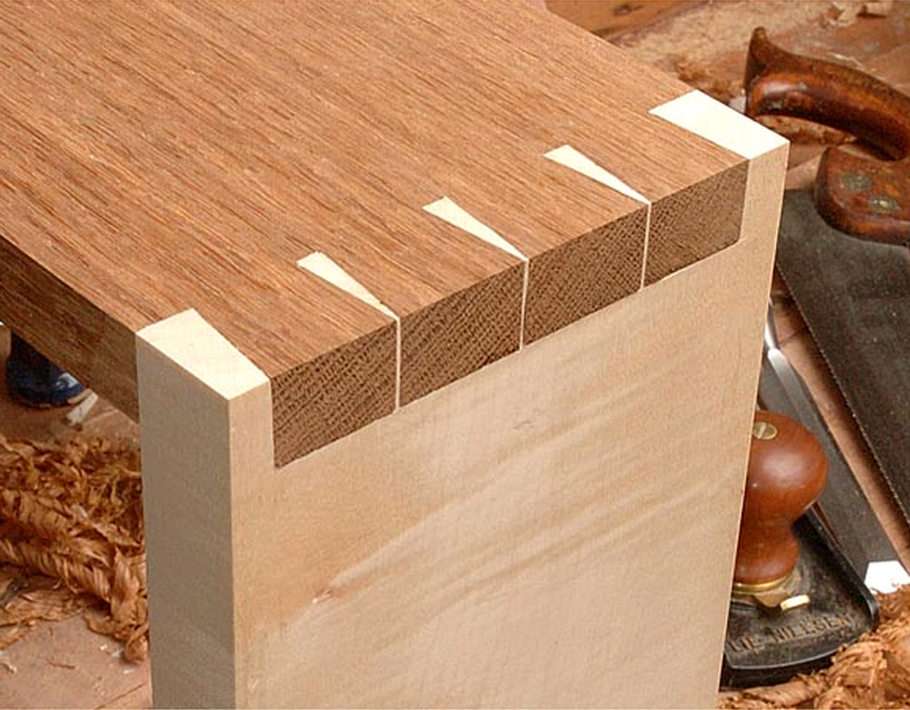 How do you cut a perfect dovetail?