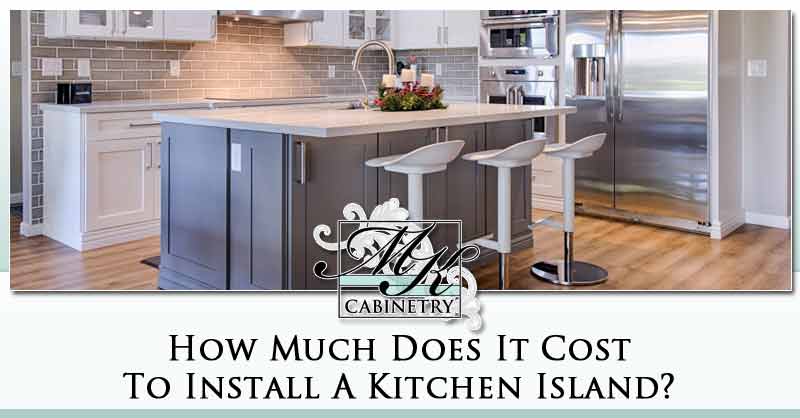 What does a kitchen island cost?  Answered quickly