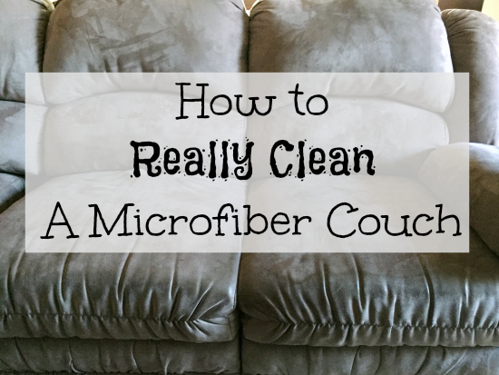 Cleaning A Microfiber Couch - Lemons, Lavender, & Laund