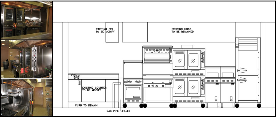 Small Commercial Kitchen Design Blue Print Floor Plan Layout .