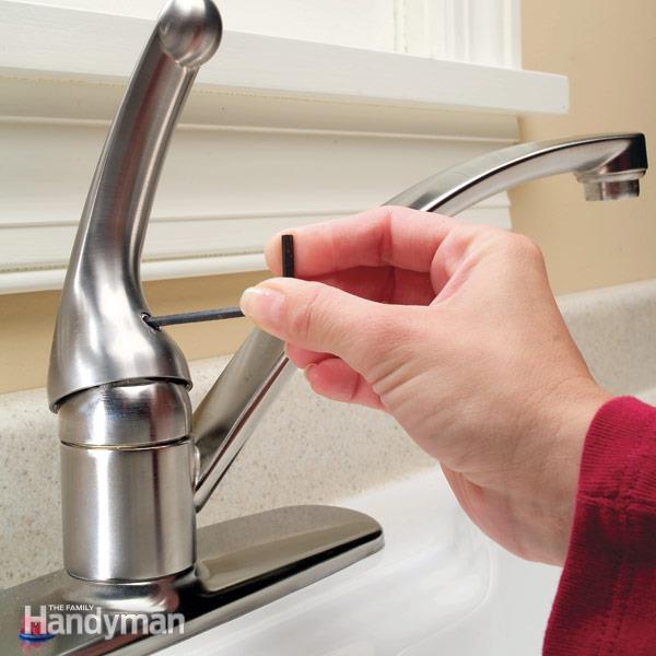 How to Repair a Single-Handle Kitchen Faucet | Family Handym
