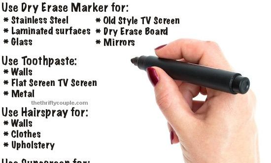 How To Remove A Permanent Marker From The Walls In Just A Few Steps Topsdecor Com