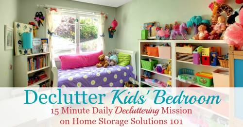 How To Get Rid Of Kids Bedroom Clutt