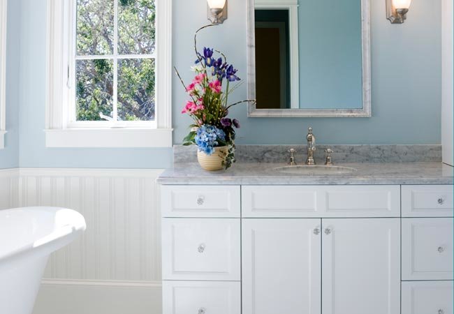 How to Paint Bathroom Cabinets | Bob Vi