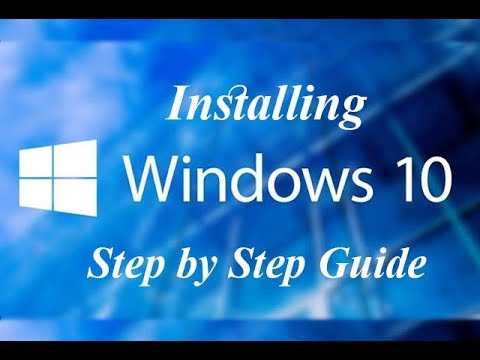 Installing Windows 10 Step by Step Guide - YouTu
