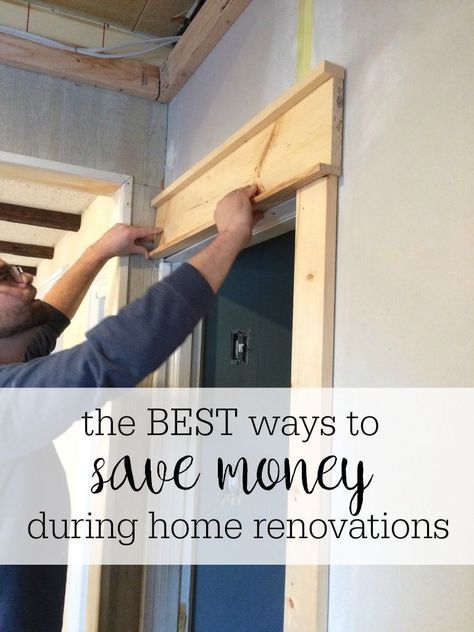 How to save money during home renovations | Home repair, Home .