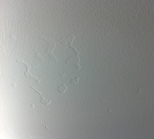 Popcorn Ceiling removal and painting | Drywall texture, Plaster .