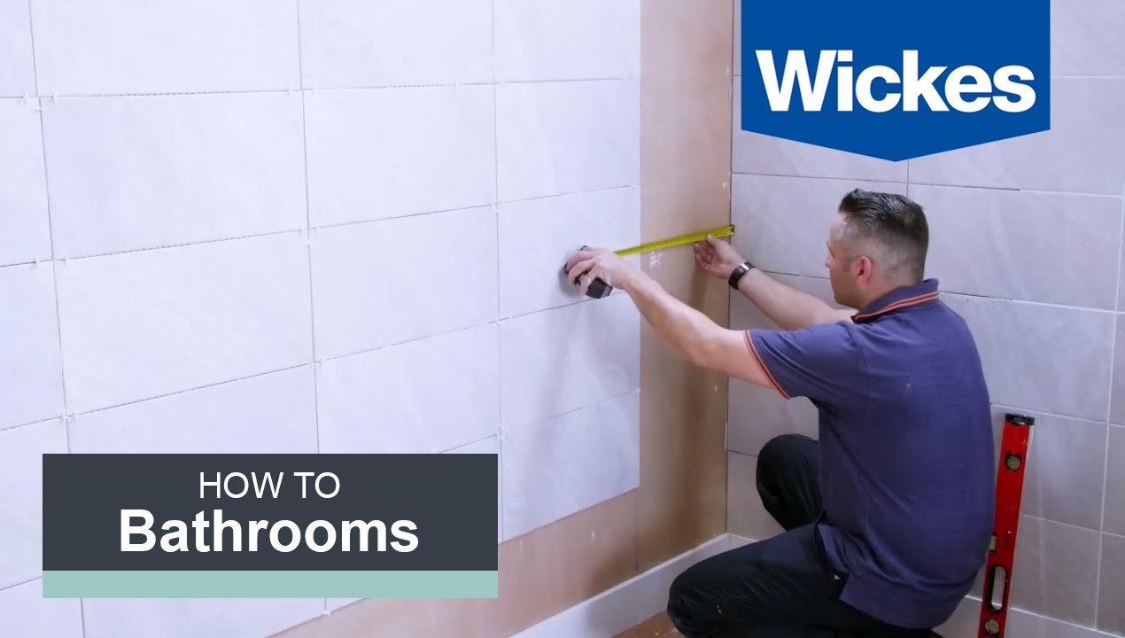 How to tile a wall