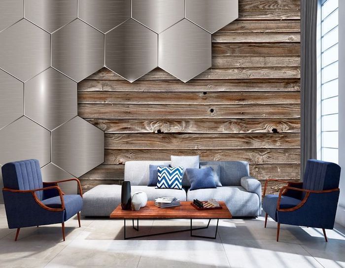 ▷ 1001 + breathtaking accent wall ideas for living room | Accent .