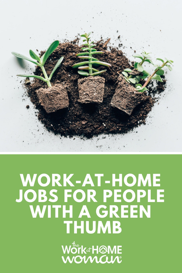 Flexible and Work-At-Home Jobs for People with a Green Thu
