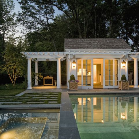 Small Pool House Design Ideas, Pictures, Remodel and Decor | Small .