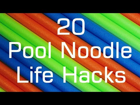 20 Pool Noodle Life Hacks - YouTu