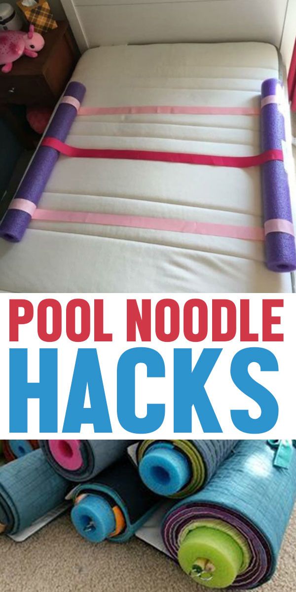 Pool noodle hacks to make your life easier