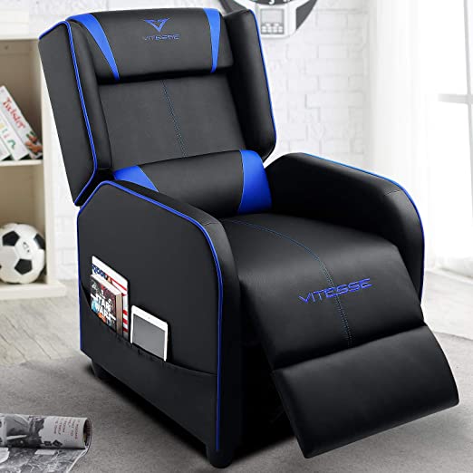 Amazon.com: VIT Gaming Recliner Chair Racing Style Single PU .