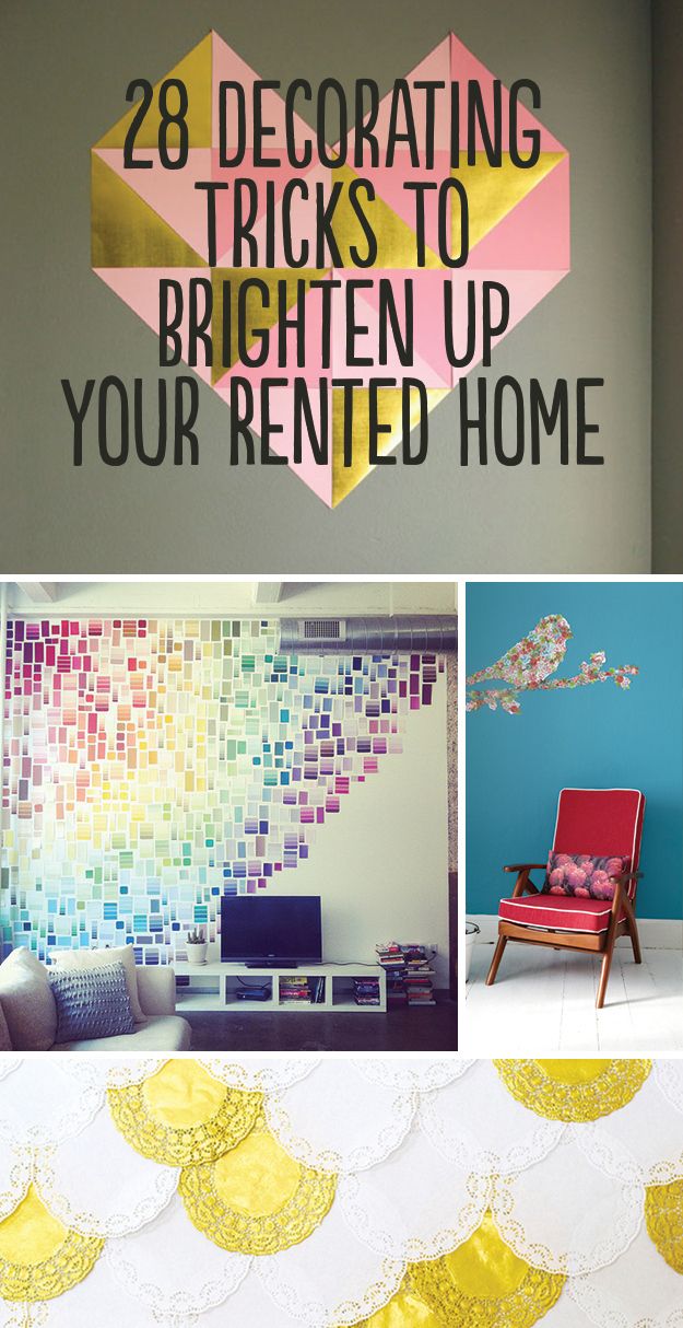 Top tips for decorating your rental home
