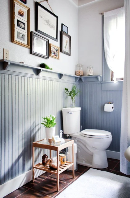 Wainscoting In Bathrooms: 25 Stylish Ide