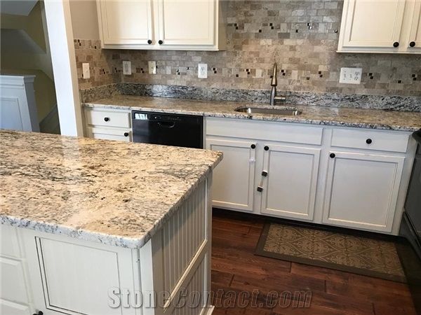 White ice granite countertops, inspiration and tips for using them ...