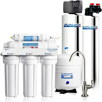 APEC Water Systems TO-SOLUTION-10 Whole House Water Filter, Salt .