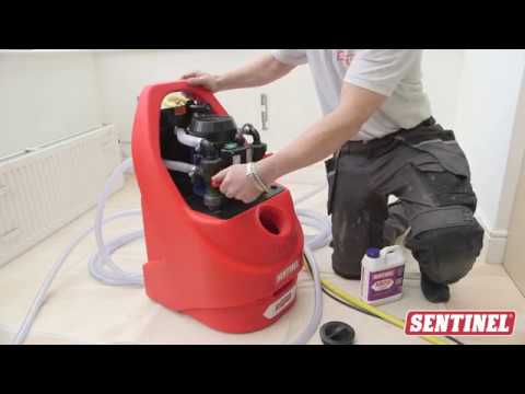 How to powerflush a central heating system (1/2) - YouTu
