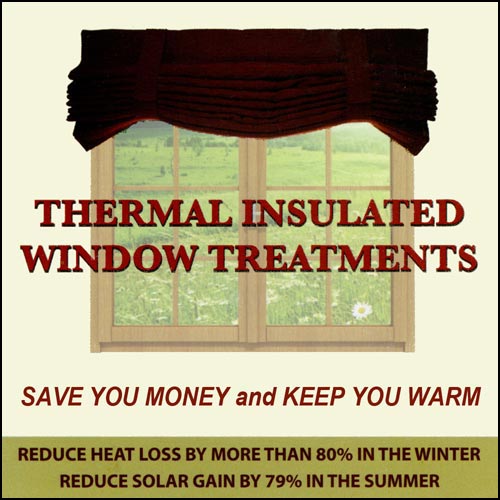 Functional Art - Thermal Insulated Window Treatments