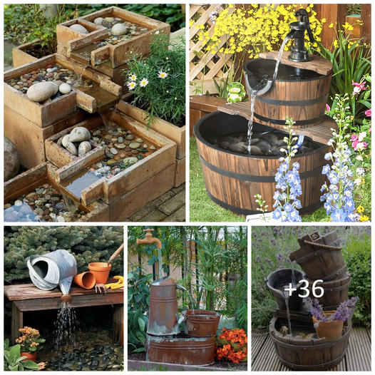 Inspiring outdoor garden fountains to add tranquility to your landscape