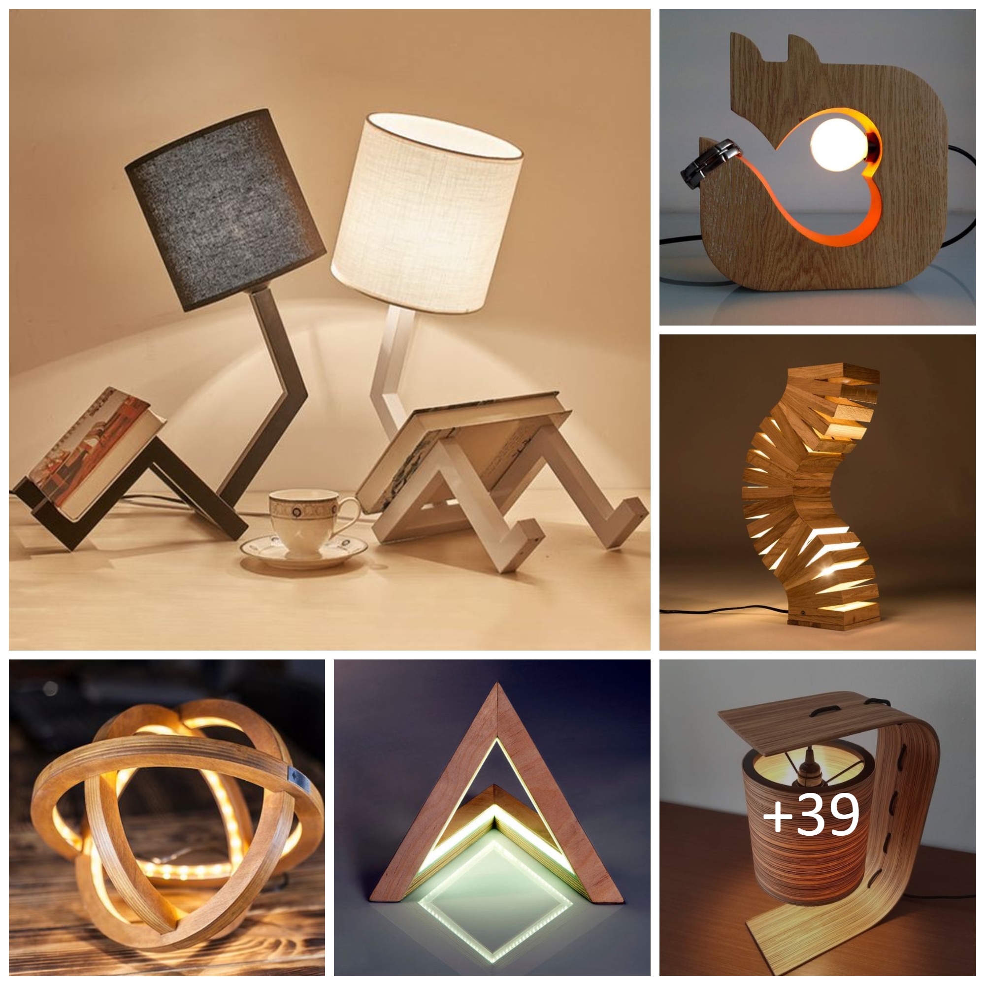 Gorgeous Amazing Wood Lamp Ideas