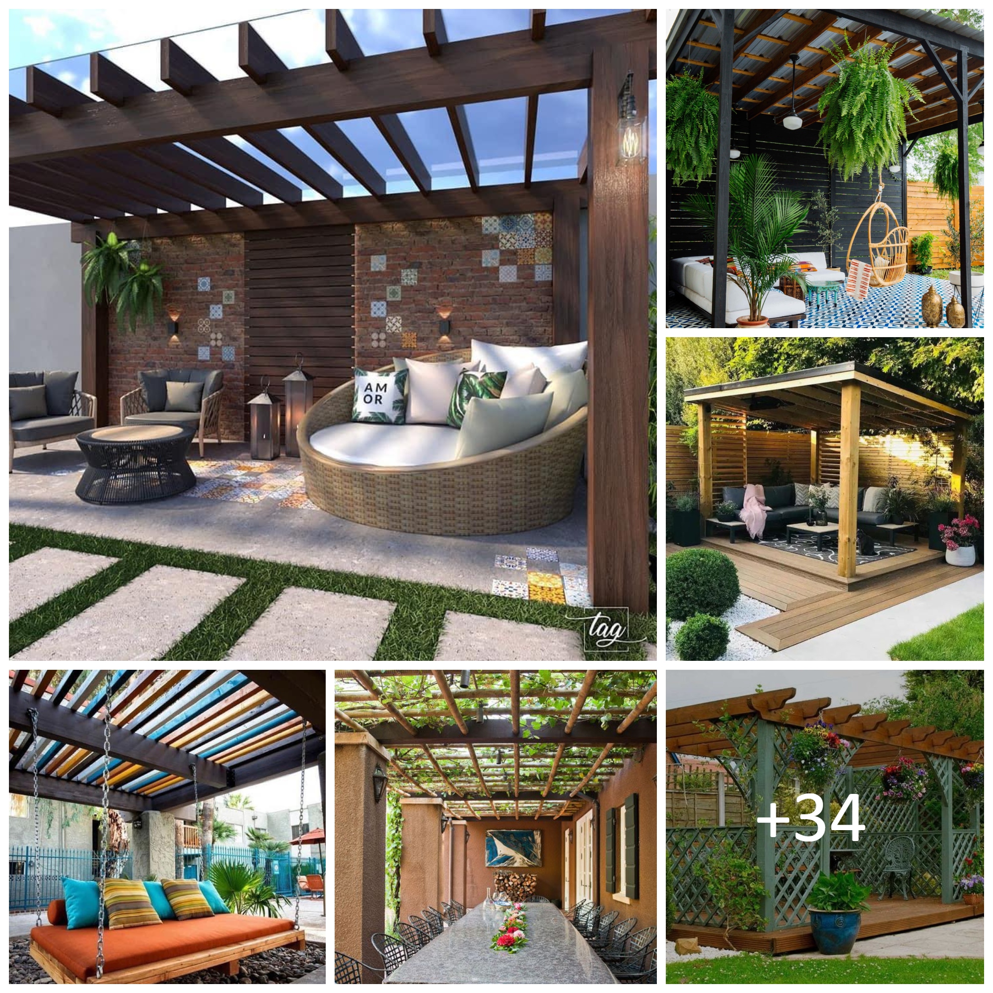 Pretty Pergola Ideas to Update Your Outdoor Space