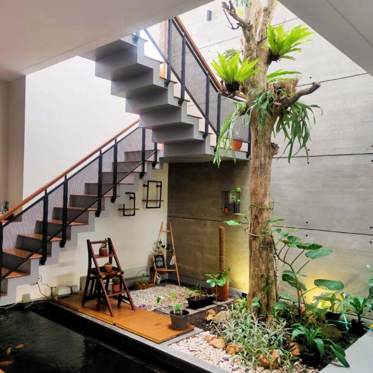 Staircase Plant Design (58) – Topsdecor.com