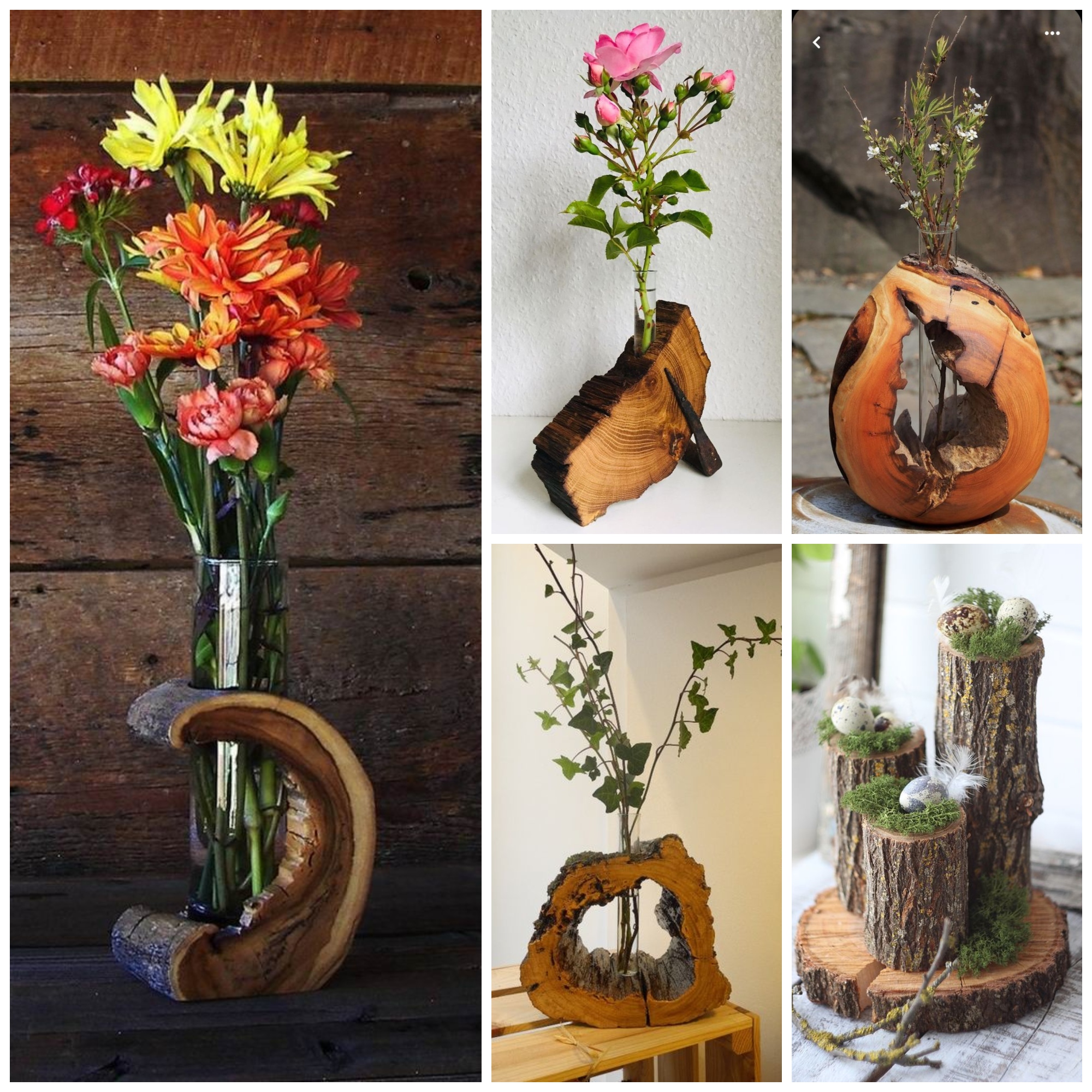 Fabulous Wooden Vase Ideas