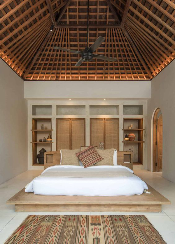 Bedroom villa ceiling design
