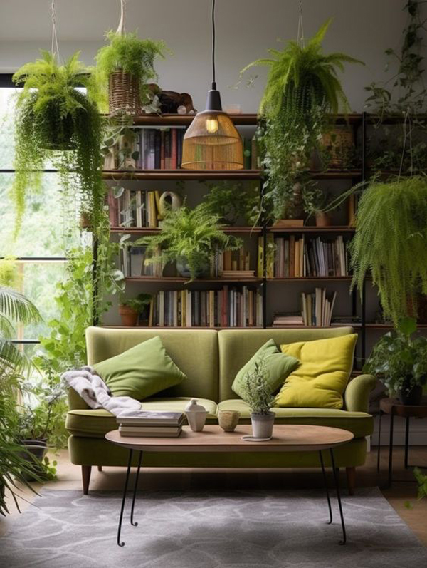 Small-living-room-decoration-with-plants