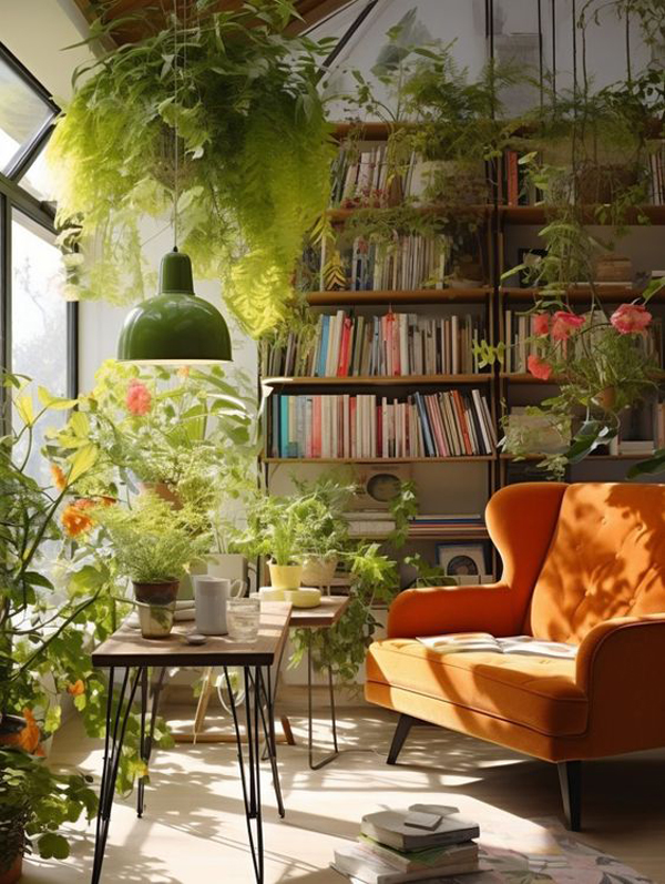 relaxing-small-sofas-with-houseplants