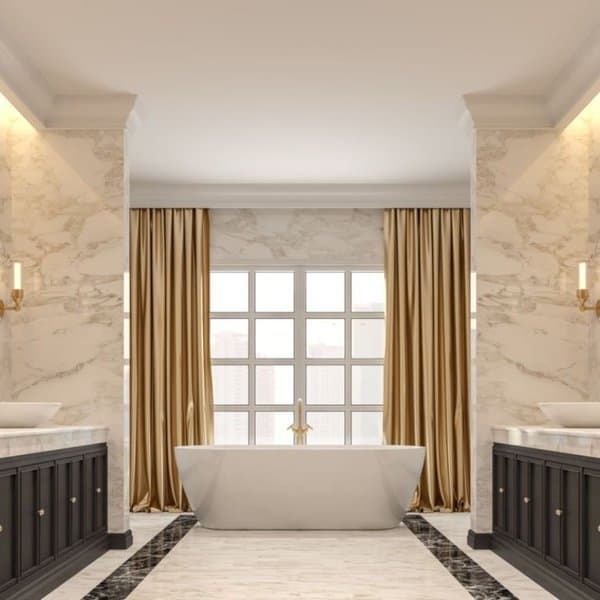 Bathroom Curtain Ideas Elegant Image 4