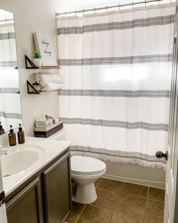 Bathroom Curtain Ideas Guest Picture 6