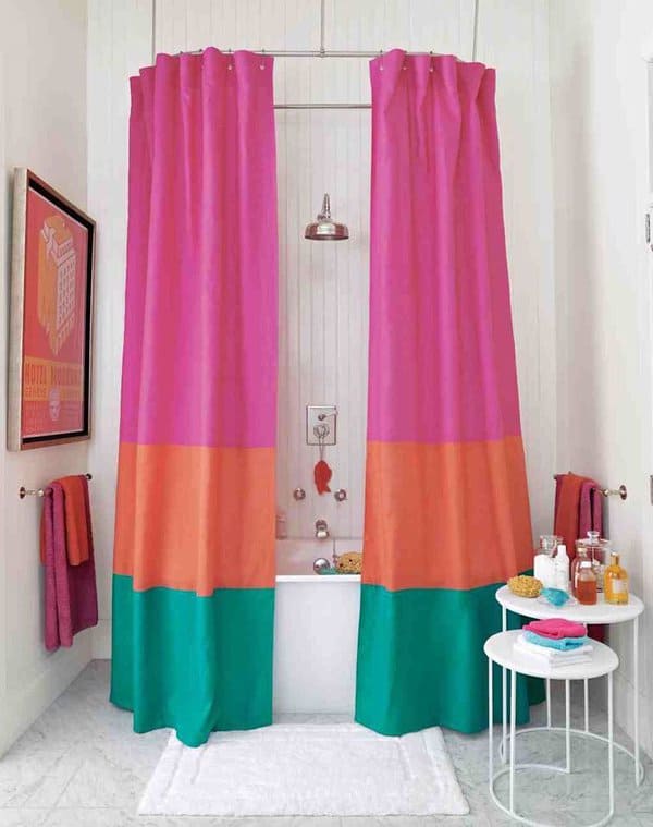 Bathroom curtain ideas-long picture-6