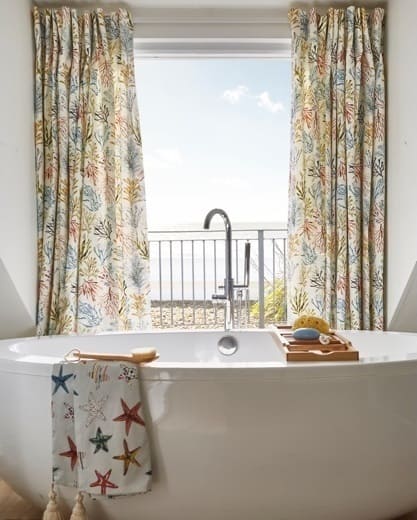 Bathroom curtain ideas window picture 9