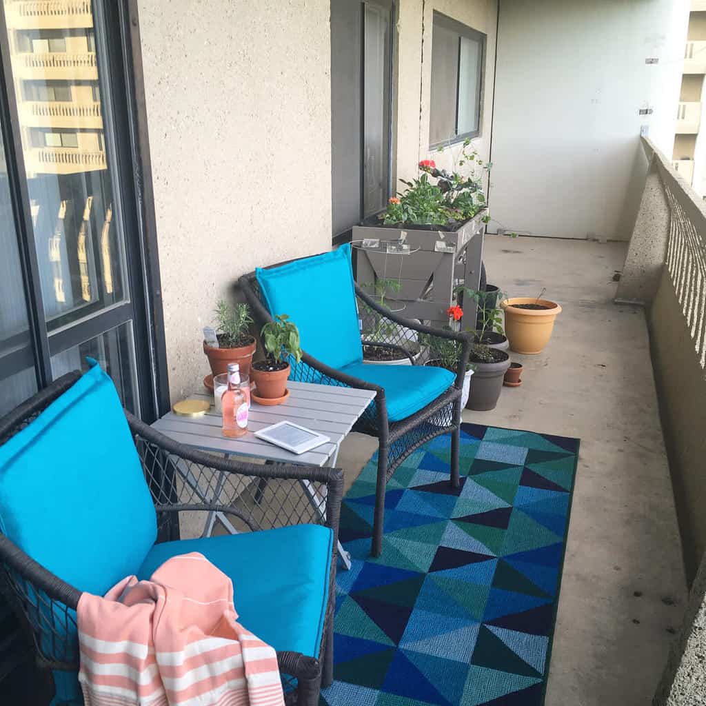simple balcony apartment terrace