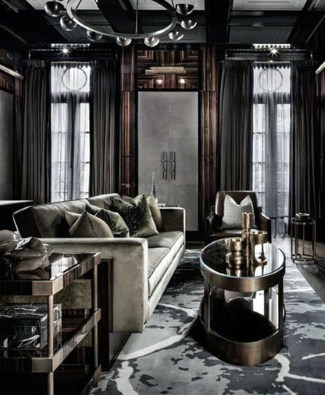 Luxurious modern living room 