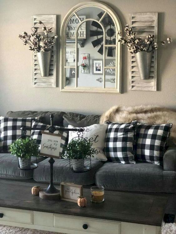 Farm living room decoration ideas